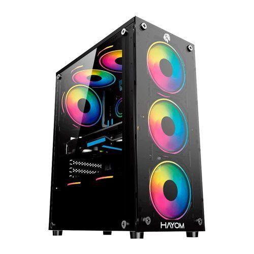 Gabinete Gamer Hayom Gb1729 Com 04 Fans Inclusas Menor preço em Gabinete Gamer Hayom Gb1729 Com 04 Fans Inclusas