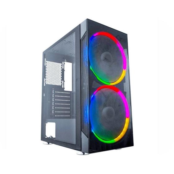 Imagem de Gabinete Gamer K-Mex CG-04A1 Anjo de Combate IV