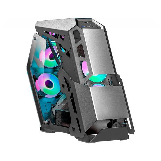 Gabinete Gamer K-mex Cg-04ba Stryker Preto Cg04barh001cb0x Menor preço em Gabinete Gamer K-mex Cg-04ba Stryker Preto Cg04barh001cb0x