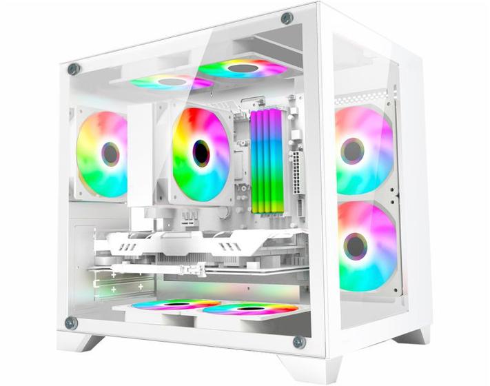 Imagem de Gabinete Gamer K-mex CG-W1AD SpaceZ Micro ATX Sem Fans