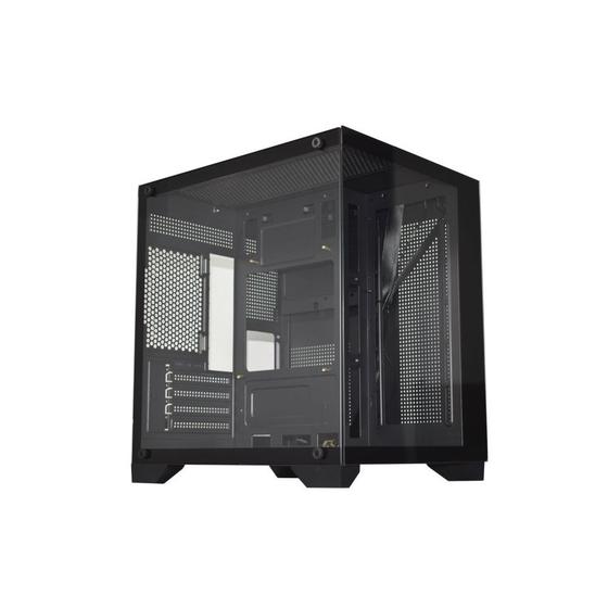 Gabinete Gamer K-Mex Space Aqua III USB 2.0 Vidro Temperado Preto - CG-0524 Menor preço em Gabinete Gamer K-Mex Space Aqua III USB 2.0 Vidro Temperado Preto - CG-0524