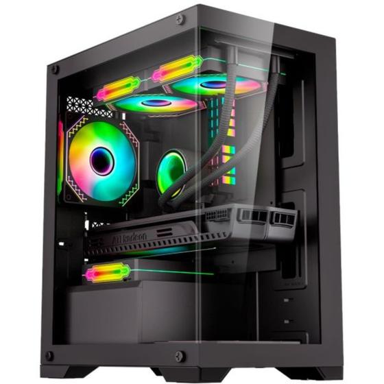 Imagem de Gabinete Gamer Kmex CG-12H5 Led RGB