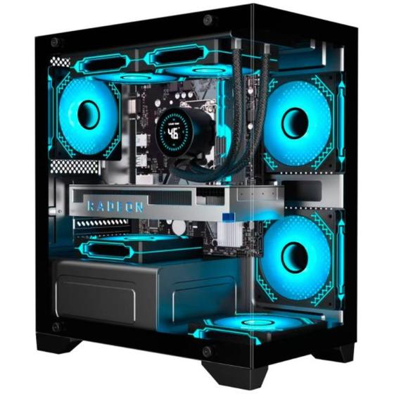 Gabinete Gamer Kmex WIND Aquário - CG-01F9 Imagem de Gabinete Gamer Kmex WIND Aquário - CG-01F9
