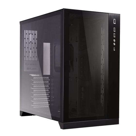 Gabinete gamer lian li o11 dynamic - black - o11 dynamic black Menor preço em Gabinete gamer lian li o11 dynamic - black - o11 dynamic black