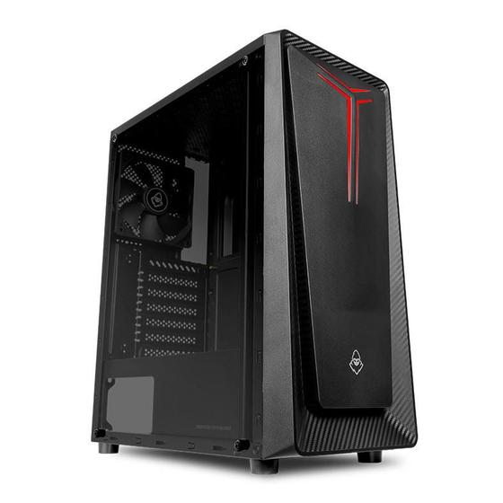 Gabinete Gamer Mancer Crusader, Mid-Tower, Lateral de Vidro, Com 1 Fan, Preto, MCR-CSD-BK01 é boa?