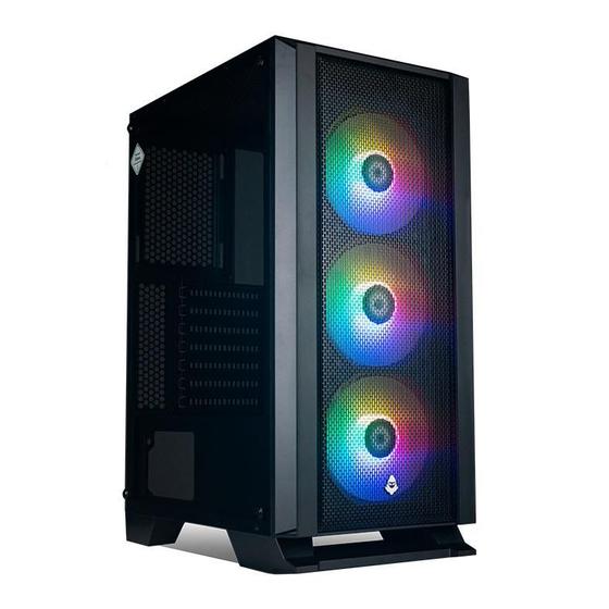Gabinete Gamer Mancer Narok, RGB, Mid-Tower, Lateral de Vidro, Com 3 Fans, Preto, MCR-NRK-RGB01 é boa?