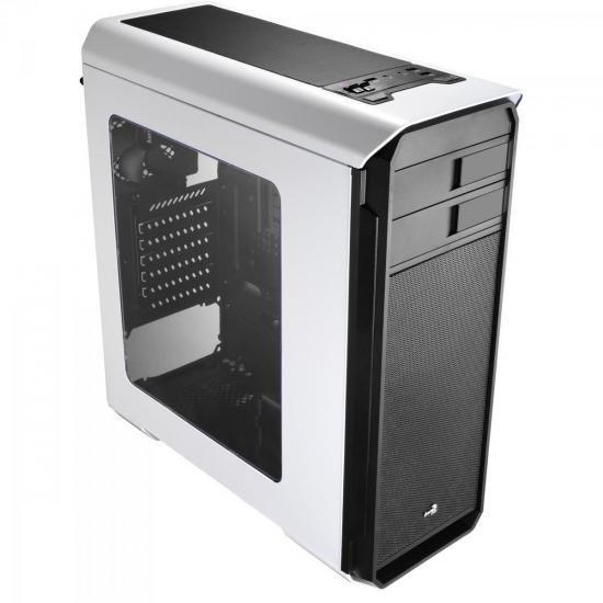 Imagem de Gabinete Gamer MID Tower AERO-500 Window EN55583 Branco Aerocool