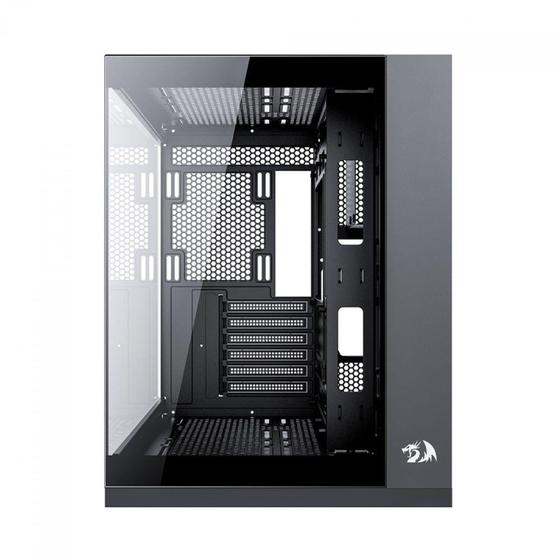 Gabinete gamer mid tower sem fan sem fonte ca-604b-pro wideload pro preto redragon Menor preço em Gabinete gamer mid tower sem fan sem fonte ca-604b-pro wideload pro preto redragon