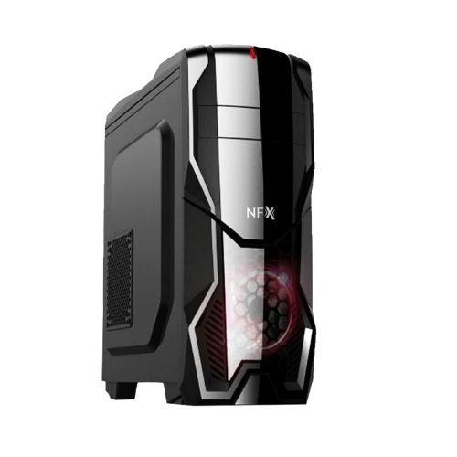 Gabinete Gamer NFX DarkShield, Mid Tower, Sem Fan, Sem Fonte Menor preço em Gabinete Gamer NFX DarkShield, Mid Tower, Sem Fan, Sem Fonte