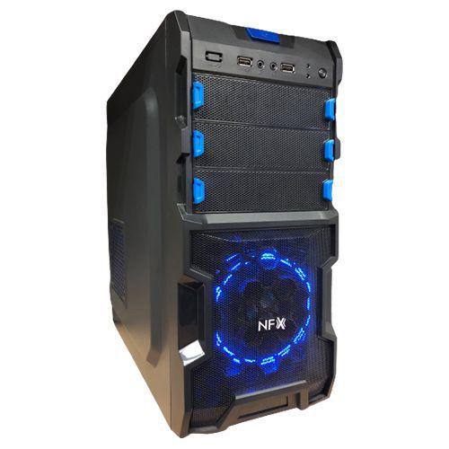 Gabinete Gamer NFX Soldier Preto (Não acompanha Fonte E Coolers) Menor preço em Gabinete Gamer NFX Soldier Preto (Não acompanha Fonte E Coolers)
