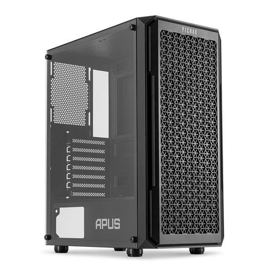 Gabinete Gamer Pichau Apus Black, Mid-Tower, Lateral de Vidro Temperado, Com 3 Fans, Preto, PG-APS-BLK01 é ruim? Gabinete Gamer Pichau Apus Black, Mid-Tower, Lateral de Vidro Temperado, Com 3 Fans, Preto, PG-APS-BLK01 é boa?
