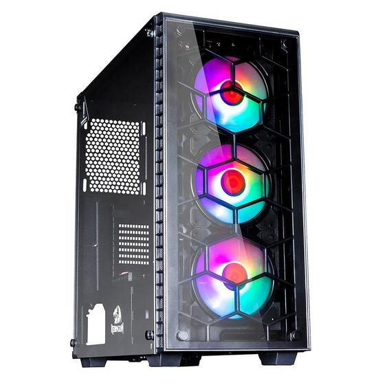 Imagem de Gabinete Gamer Redragon Diamond Storm Pro, Mid tower, RGB