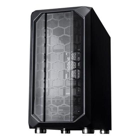 Imagem de Gabinete Gamer Redragon Sideways, Mini Tower, M-ATX, Lateral Vidro Temperado, Preto - GC-709BK