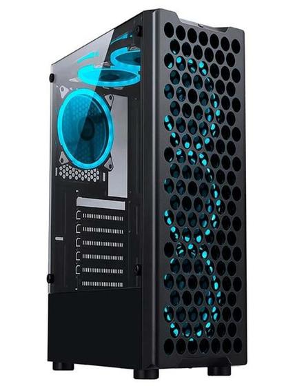 Gabinete Gamer Rise Mode X5 Glass, RGB, Lateral em Vidro Fumê, Preto - RM-X5-05-FB é boa?
