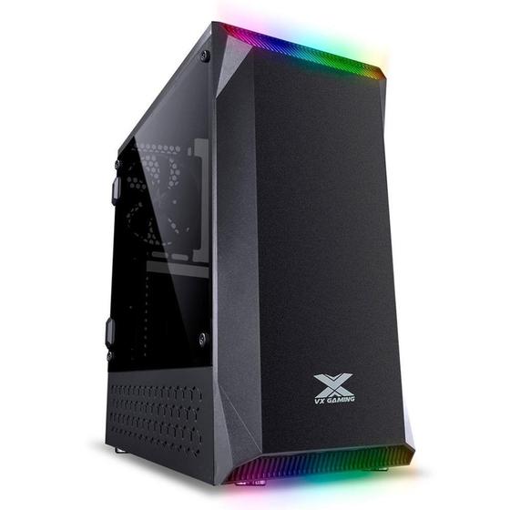 Imagem de Gabinete Gamer Vinik VX Gaming Borealis, RGB, Lateral em Acrílico - 32296