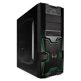 Gabinete Gamer Warrior +3 Fan Coolers Suporta Water Cooler Menor preço em Gabinete Gamer Warrior +3 Fan Coolers Suporta Water Cooler