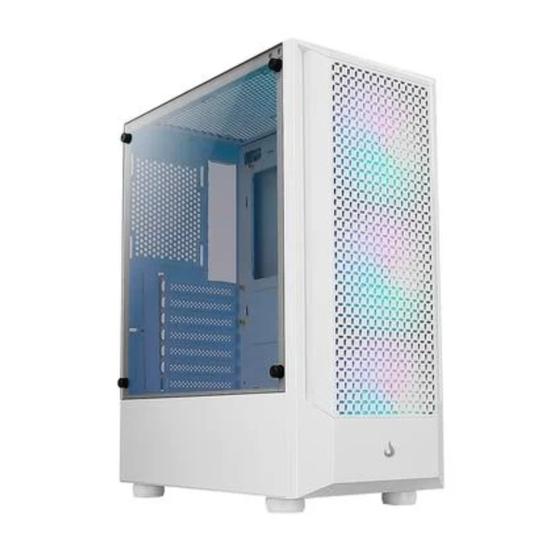 Imagem de Gabinete Gamer Wave Branco - 3 Fans ARGB - RM-WA-BW-ARGB