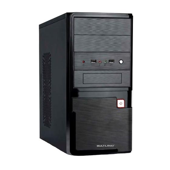 Imagem de Gabinete Micro ATX Com Fonte 200W 1 Baia Preto - GA145