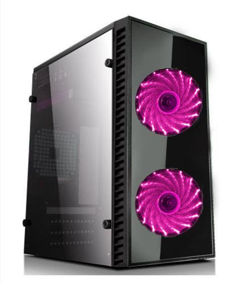 Imagem de Gabinete Micro Atx Gamer Xway Acrilico 01146 Fonte 230 2xfan