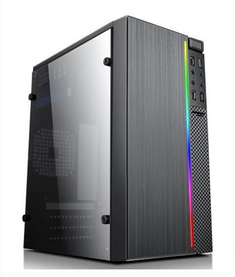 Gabinete Micro Atx Xway Acrilico 01145 Frontal Led RGB Fonte 600w Imagem de Gabinete Micro Atx Xway Acrilico 01145 Frontal Led RGB Fonte 600w