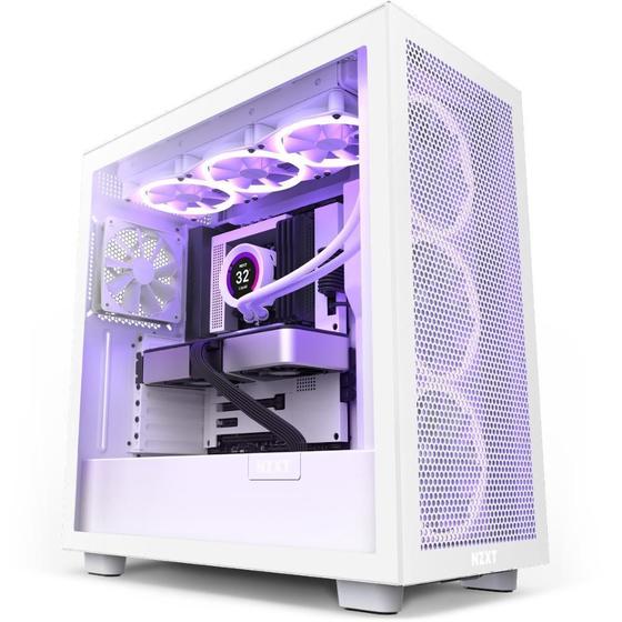 Imagem de Gabinete NZXT CM-H71FW-01 Branco  Suporte ATX  USB 3.2