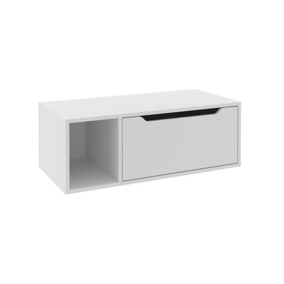 Imagem de Gabinete para Banheiro 80cm 1 Porta Tecno Mobili BN3644 Branco