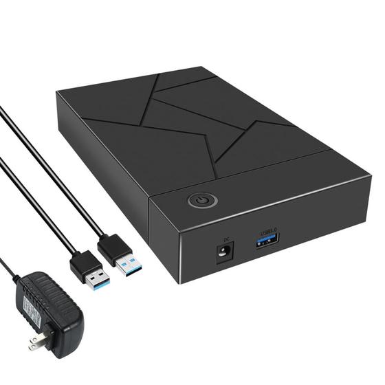 Imagem de Gabinete para HD SATA 3,5" com Conector USB 3.0 - Plug Americano