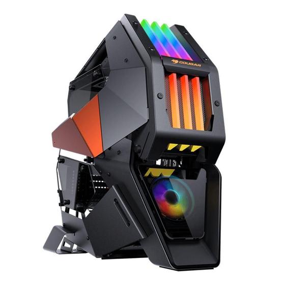 Gabinete PC Gamer Cougar Conquer 2 ARGB Integrado 109CM10001-04 Menor preço em Gabinete PC Gamer Cougar Conquer 2 ARGB Integrado 109CM10001-04