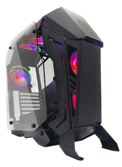 Imagem de Gabinete PC Gamer Storm-z Sharp Lateral em Vidro Temperado 3 FANs RGB