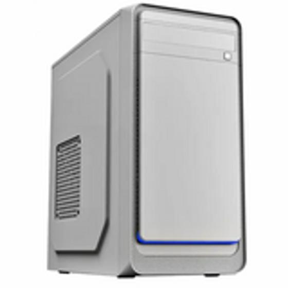 Imagem de Gabinete PowerX 6503WT Micro ATX/ITX 1 BAIA 2xUSB2.0 Branco Frontal Led Azul