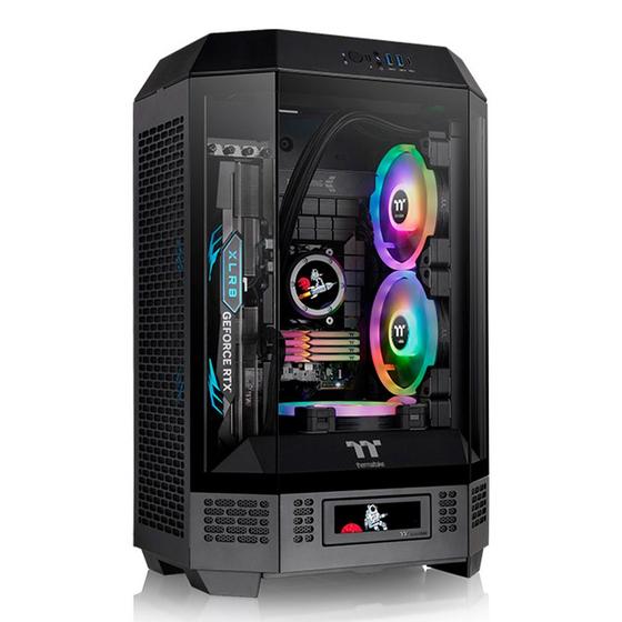 Imagem de Gabinete The Tower 300 BLACK Tt -  CA-1Y4-00S1WN-00