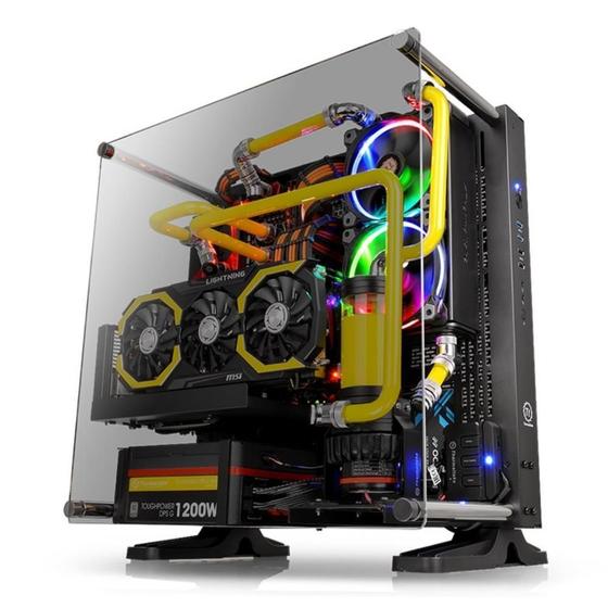 Gabinete Thermaltake Core P3 Tg - Preto - Ca-1g4-00m1wn-06 Menor preço em Gabinete Thermaltake Core P3 Tg - Preto - Ca-1g4-00m1wn-06
