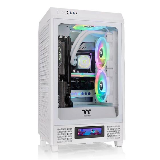 Imagem de Gabinete TT The Tower 200 Branco Mini Tower TG CA-1X9-00S6WN-00