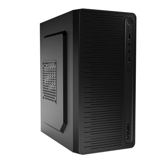 Menor preço em Gabinete Vinik BIT, Mid Tower, ATX, Preto - GBV2KBR