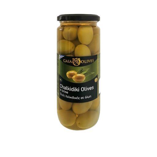 Imagem de Gaia Olives - Azeitona Verde com caroço Chalkidiki - 500ML