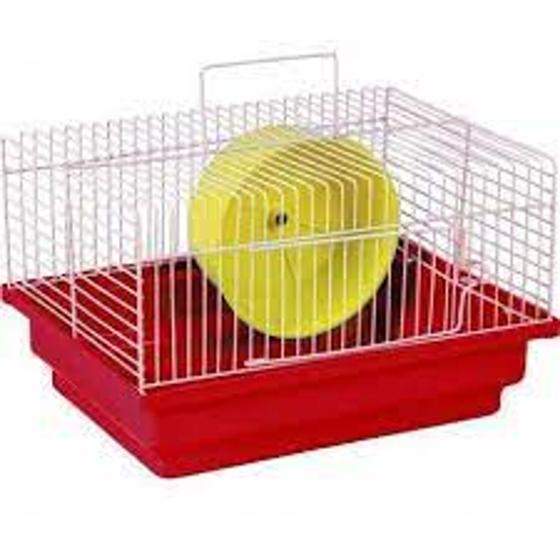 Imagem de Gaiola Hamster Básica Brasileirinha - Azul 17 cm x 29 cm x 20 cm - Jel plast