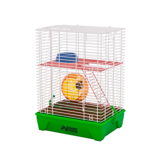 Imagem de Gaiola Hamster Home 2 Andares com Rodinha Quatiguá