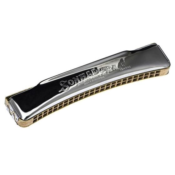 Gaita De Boca Shg Hering Sonhadora 48 Afinação Dó Menor preço em Gaita De Boca Shg Hering Sonhadora 48 Afinação Dó