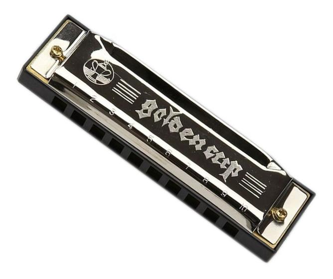 Gaita Profissional De Boca Harmonica Diatonica Em Dó Origina Golden