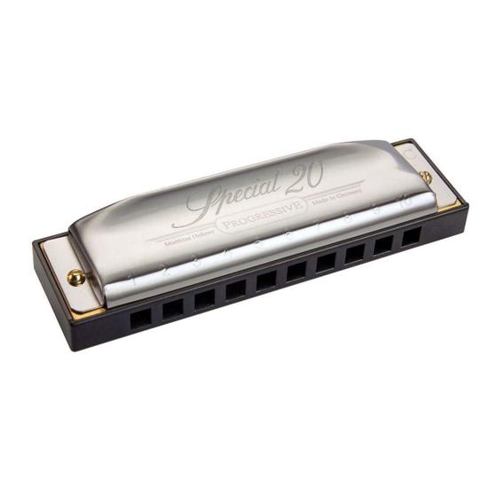 Imagem de Gaita Special 20 Hohner Harmônica 560/20 C (dó)