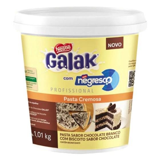 Galak Com Negresco Pasta Cremosa Cobertura 1,01kg Nestlé Recheio