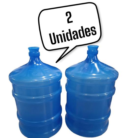 Galao de Água Mineral de 20 litros Vazio.(2 Unidades) Menor preço em Galao de Água Mineral de 20 litros Vazio.(2 Unidades)