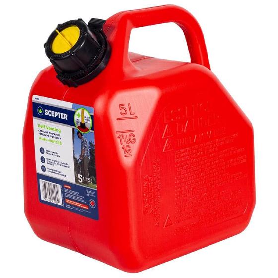 Galão Tanque de Combustível Gasolina 5 Litros Com Bico (732,0002 ...