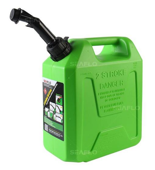 Galão Tanque Transporte Álcool e 2T Combustível 20L C/ Bico - Seaflo Imagem de Galão Tanque Transporte Álcool e 2T Combustível 20L C/ Bico