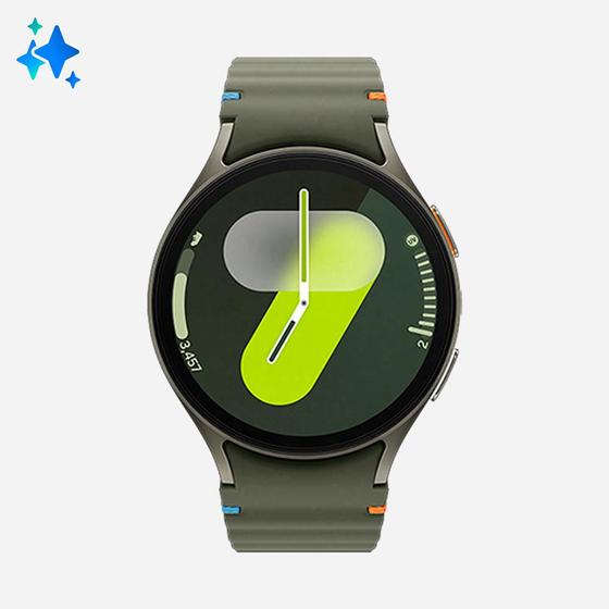 Imagem de Galaxy Watch 7 LTE 40mm Samsung Verde com 1,31", 4G e 32GB