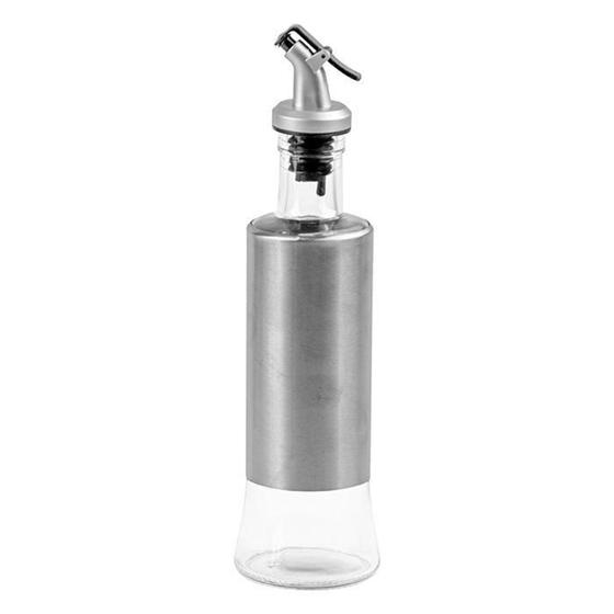 Imagem de Galheteiro de Inox Vidro Azeite Vinagre Temperos, 300ml  Art House - Zein