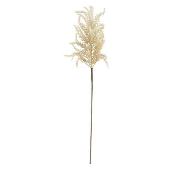 Imagem de Galho Astilbe Com Flocked Creme 85cm
