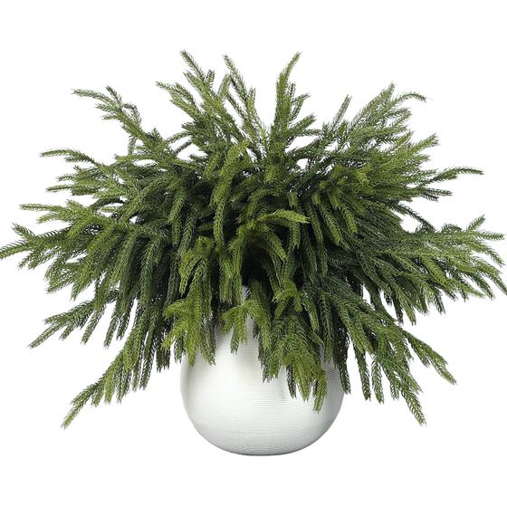 Imagem de Galhos de Natal artificiais FOTEEWL Norfolk Pine x16