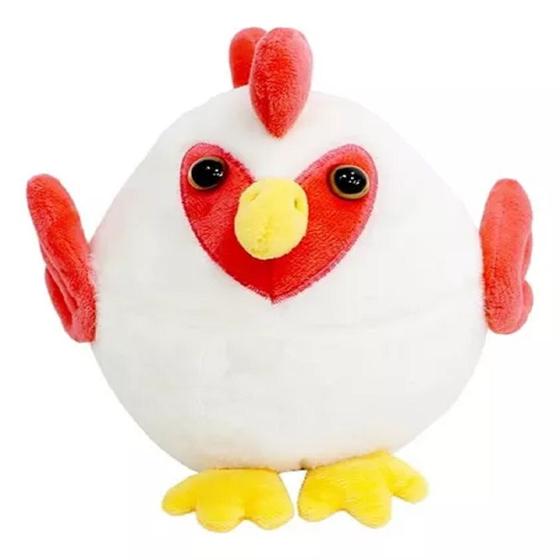 Imagem de Galinha Pelúcia Pula/Treme Repete Fala Ri -Zoop Toys