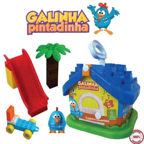 Galinha Pintadinha Casinha Divertida com Blocos - Monte Líbano (355 ...